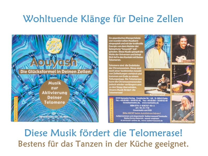 Aouyash Die Glücksformel in Deinen Zellen ISBN 978-3-936767-93-3