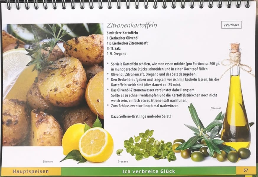Rezept Zitronenkartoffeln ISBN 9783948823009
