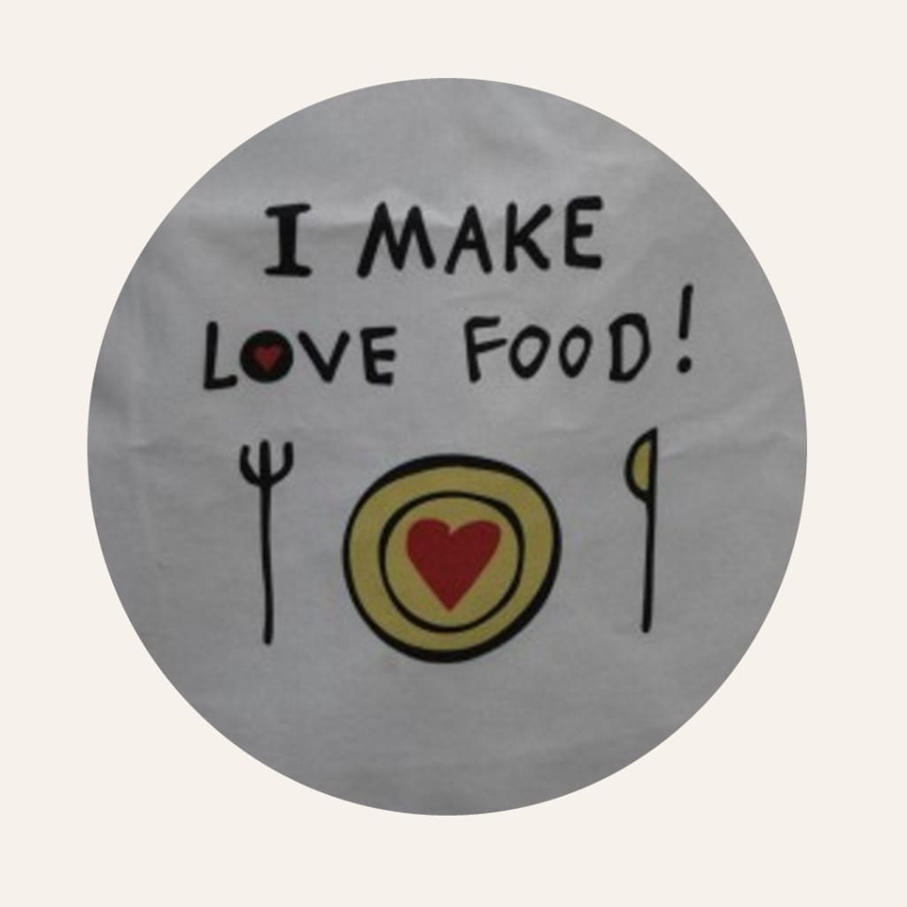 I make Love Food Schürze